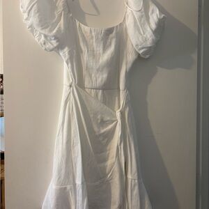 Trixxi White Ruffled Bustier Sundress (NEVER WORN)